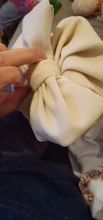 Gorro de algodón para bebé recién nacido, gorro para bebé recién nacido, Top con lazo, accesorios de fotografía recién nacido, turbante