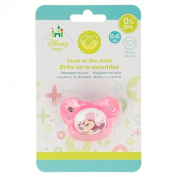

Anatomical teat pacifier silicone 0-6 M MINNIE MOUSE - DISNEY - BABY PAINT POT