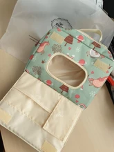 Sunveno-bolsas de pañales para bebé, bolsa de maternidad desechable reutilizable con impresiones de moda, de secado húmedo, de doble ASA, 21x17x7CM