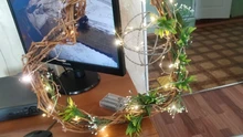 Lights Led-String Battery-Operated Firecracker Fairy Party Copper-Wire Christmas-Window