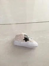 Nuevo invierno Bebé Niño Zapatos niñas zapatillas de deporte estrella cálido de algodón de los niños Zapatos de deporte de bebé de moda primeros zapatos para caminar 15-25