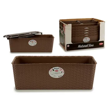 

Planter Stefanplast Beige Natural (18 x 16 x 49 cm)