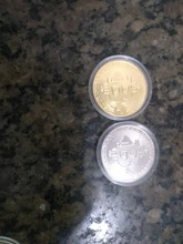 Coin-Collectible Souvenir Commemorative-Coin Physical-Gold Gold-Plated Great 1PCS Gift-Bit