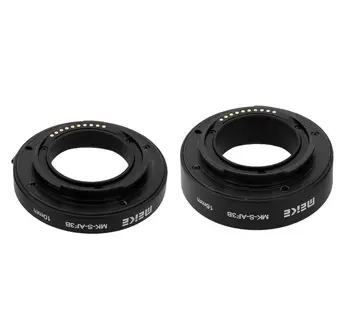 

Meike 10mm 16mm Plastic Extension Tube Close Shot Adapter Ring Lens Auto Focus for Sony E-Mount A6500 A6400 A7M3 A7 II A6000 A7R