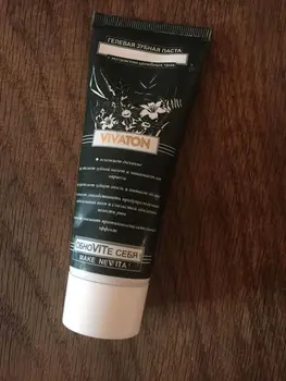 

Toothpaste виватон gel with extract healing herbs. 75 ml.