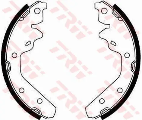 Колодки барабанные\ Chrysler Neon 1.8/2.0 16V 94 без ABS TRW GS8