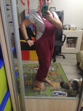 2019 nuevo jersey de mujer mono tirantes mono holgado Oversize señoras Pantalones de bolsillos de mono tanque pantalones de talla grande S-5XL