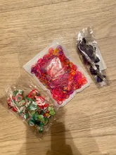 Bows Dog Hair-Bow Grooming Christmas-Dog Elastic-Rubber Cat Pet 10pcs 