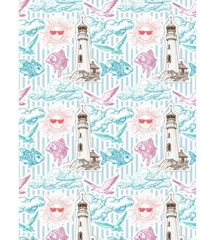 

Rice paper for Decoupage "craft Premier", A3, 25 g/m, "Lighthouse"
