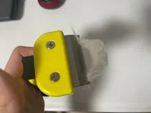 S M LYellow-cepillos de pelo para mascotas, para perro, gato, Animal PEQUEÑO, peine de aseo, cosquillas, cepillo de limpieza de piel, cortadora de pelo, herramientas Furmines