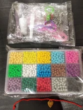 Juego de cuentas mágicas de agua DIY, juguetes para niños, moldes para formas de animales manualidades, rompecabezas, juguetes educativos para niños, niño y niña