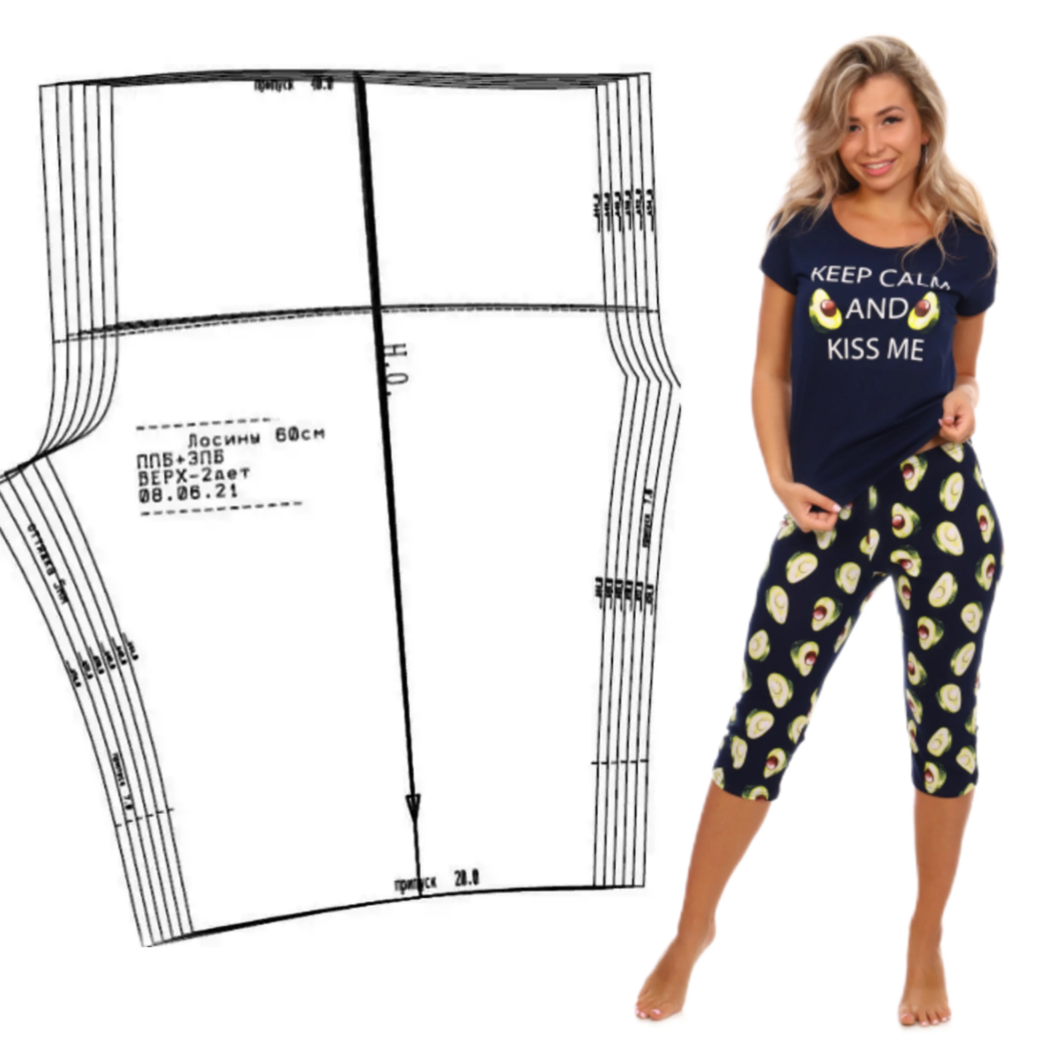 Fabric for sewing patterns templates fabric clothes pattern | Дом и сад