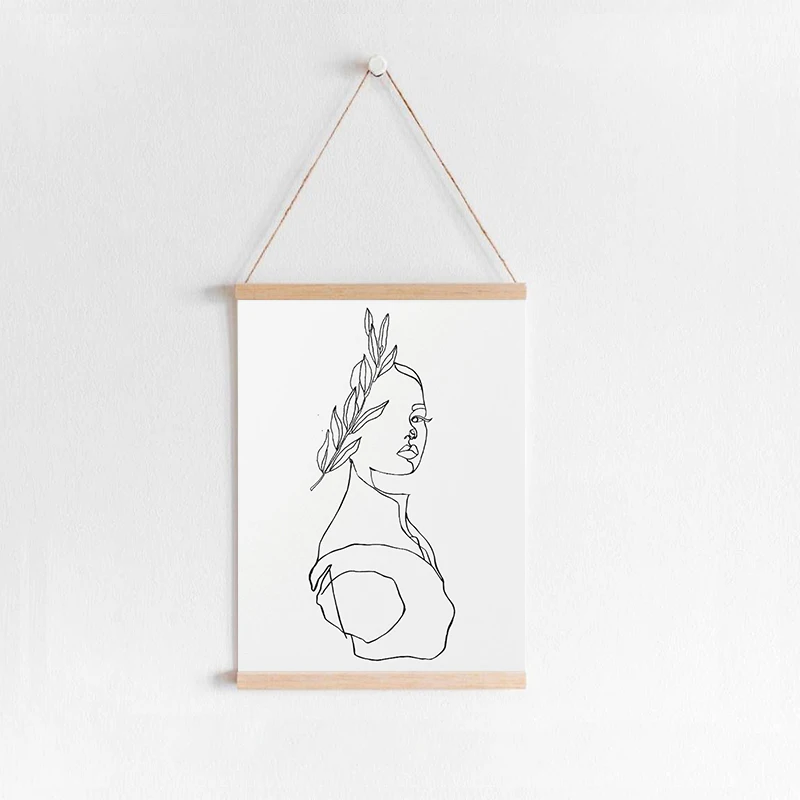 Abstract artwork Statue Bust Greek Style Poster wall art Decor