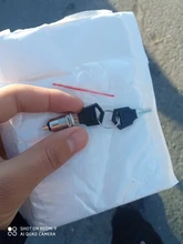 Interruptor de botón electrónico de aleación de Zinc de 12mm, interruptor de apagado, bloqueo de teléfono, interruptor de alimentación de seguridad, terminales tubulares + 2 llaves, 2 posiciones