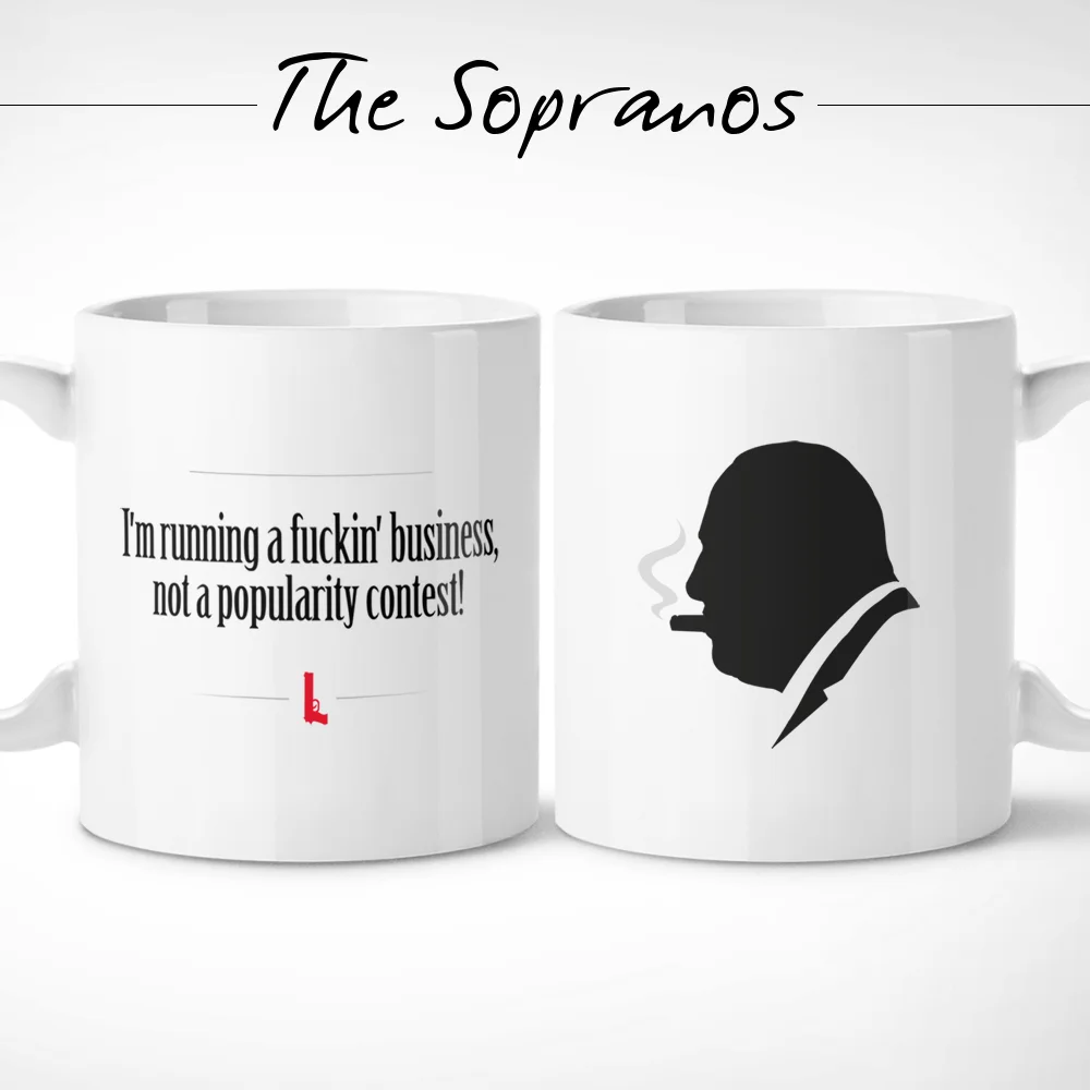 SOPRANOS TONY PHILOSOPHY 3 кружка/Тони Сопрано цитаты кофейная чашка фраз серии ТВ шоу