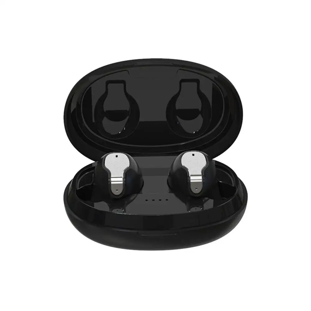 Черный 50 шт. XY-5 tws touch bluetooth гарнитура 5,0 Беспроводные спортивные наушники Handsfree стерео беспроводные наушники - Цвет: Черный