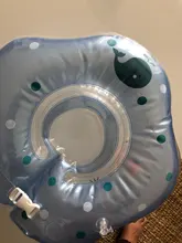 Flotador inflable de seguridad para bebé, flotador de cuello para bebé, círculo grueso, flotador de cuello, accesorios de piscina, accesorios de baño