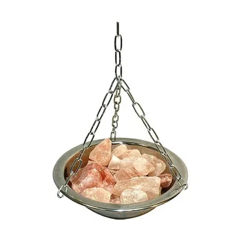 

Ceiling evaporator with Himalayan salt made of stainless steel for bath and sauna