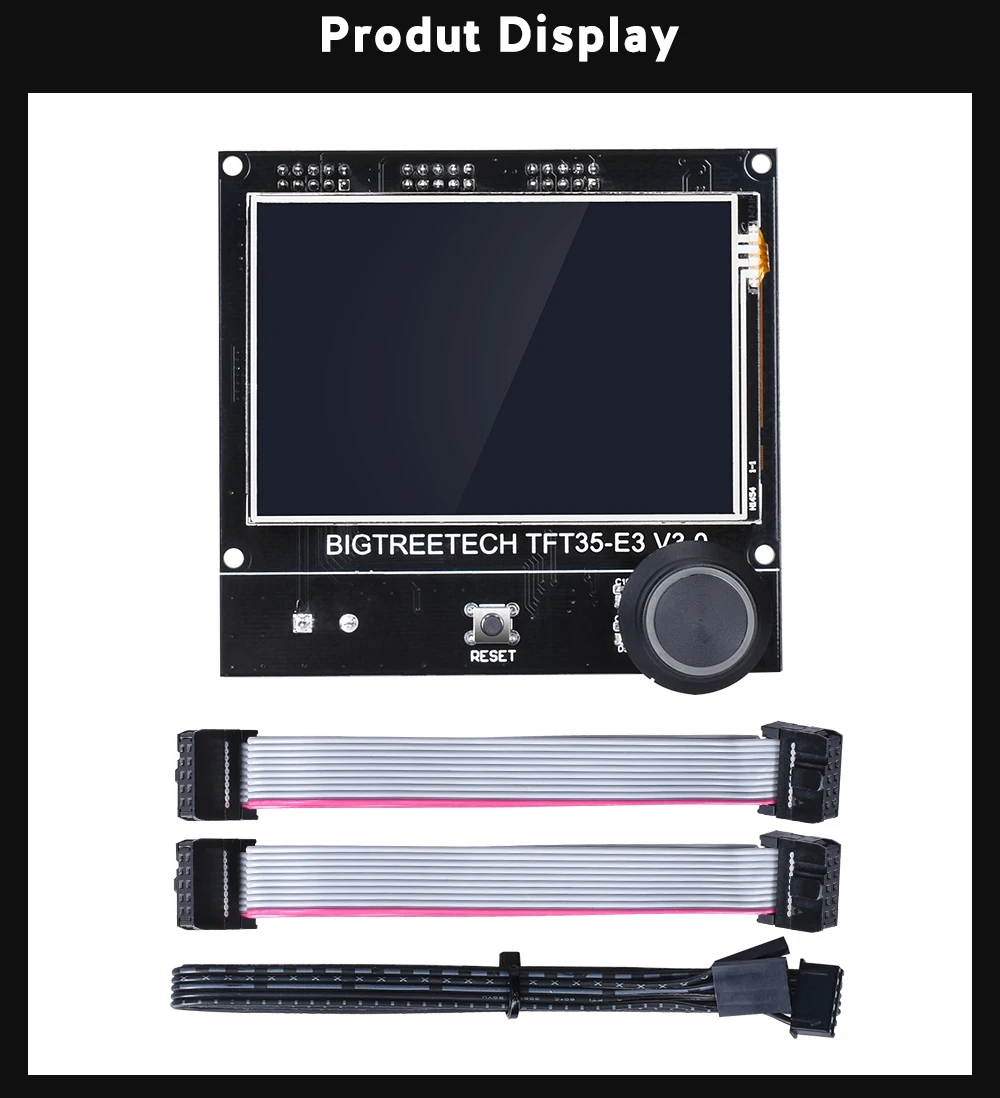 BIGTREETECH TFT35-E3 V3.0 сенсорный экран Diaplsy двойной режим lcd 12864 панель для 3D-принтера SKR V1.3 PRO MINI E3 Ender3 DIY