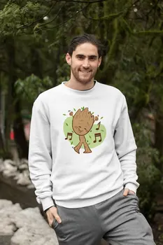 

Angemiel Wear Tree Man Groot Men Sweatshirts