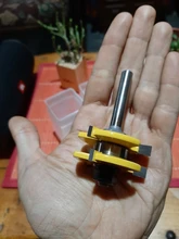 Conjunto de brocas para enrutador, mango de alta calidad, herramienta de corte de madera de 3/4 pulgadas, 8 mm, RCT, 2 uds.