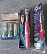Cabezal de cepillo de dientes eléctrico rotativo, 2 uds., 4737