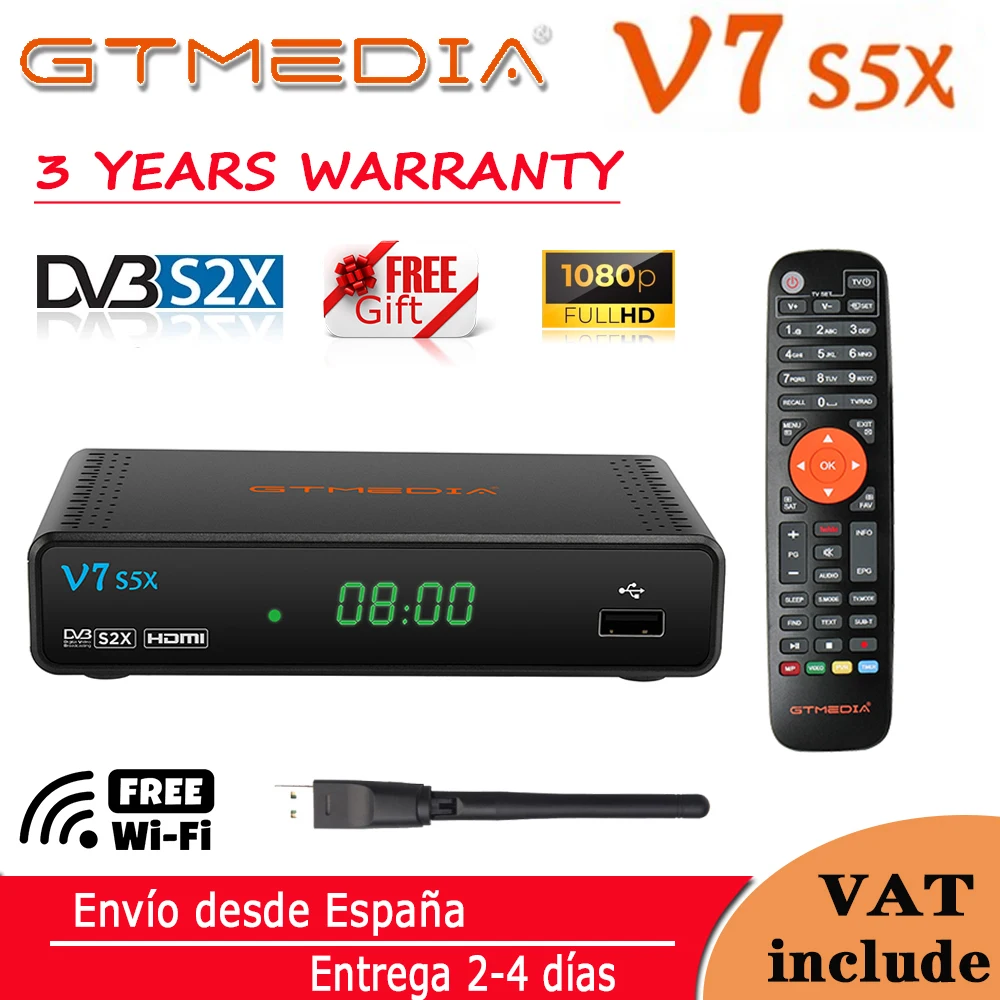 DVB T2 Ostark Euro T2 LCN DTT digital terrestrial TDT DVB T2/C CE receiver  with 1080P H.265 Cable 10 bits Dual LNB LCN DTT free shipping from Spain -  AliExpress