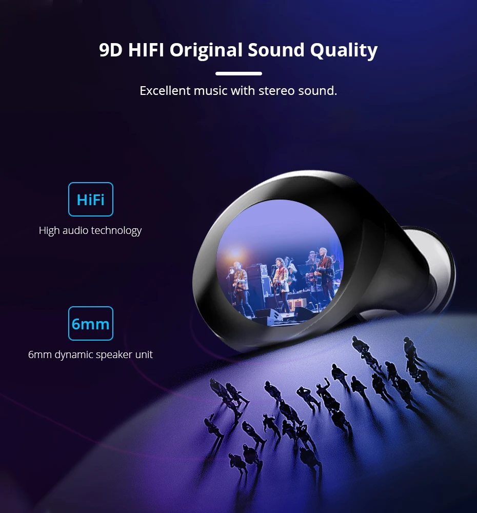 Makibes TWS 9D Stereo bass Bluetooth Headphones, Volume Control Sport Wireless Earphones with Dual Microphone Airoha 1526P chip--1_03