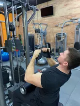 5 piezas de empuñaduras de tracción, barra de presión, gimnasio, Fitness, remo, barra en V, polea en V, asas para máquina de Cable