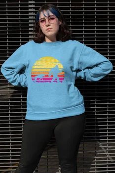 

Angemiel Wear Jaguar And Gorilla Blue Women Sweatshirts