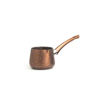 

Bronze Color Granite Small Size Coffee Pot Small Milk Pot non-stick Soup Pot Noodle Pot Baby Food Supplement Pot