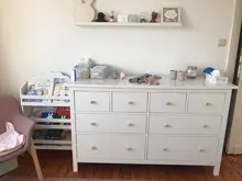 Wooden Cabinet Wardrobe-Knobs Drawer-Handle Furniture Hardware Round Natural for 8/12pcs