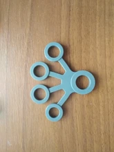 Expansor de mano de silicona para entrenamiento con los dedos, bandas de resistencia para fuerza, ejercicio de muñeca, Fitness, 1 Uds.