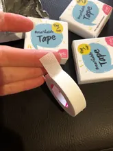 FUNMIX-Cinta de respiración para pestañas injertadas, cinta de aislamiento con agujeros, transpirable, resistente, 4 Uds.