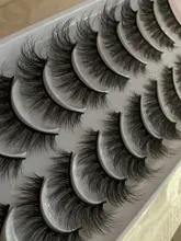 Pestañas postizas de visón 3D, extensiones de pestañas postizas de visón Natural, volumen espectacular, herramientas de maquillaje al por mayor, 10/20 pares