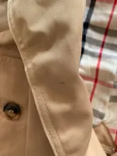 Abrigo de tenis Vintage para bebé, ropa para niño y niña, chaqueta a prueba de viento, cortavientos británico con doble botonadura, cinturón con botón para Collar