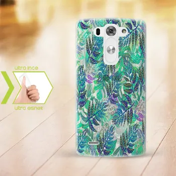 

Personalized LG G3 Slim Clear Silicone Phone Cover (Leaf Temalı-4)
