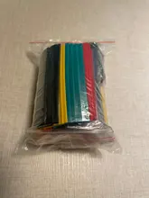 328 Uds aislamiento de poliolefina tubo aislante termoencogible envoltura de alambre Cable manga caliente de envoltura de alambre de Tubo termorretráctil