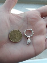 2020 nuevo gran oferta Plata de Ley 925 100% auténtica pendiente de caracola para las mujeres, joyería, regalo de fiesta de boda de compromiso