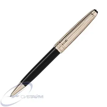

Ballpoint pen Meisterstück doué geometry classique gold champagne color