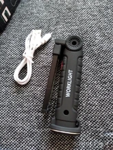 Torch Waterproof Hanging-Lamp Work-Light Tactical-Flashlight Usb Rechargeable Magnetic-Lanterna