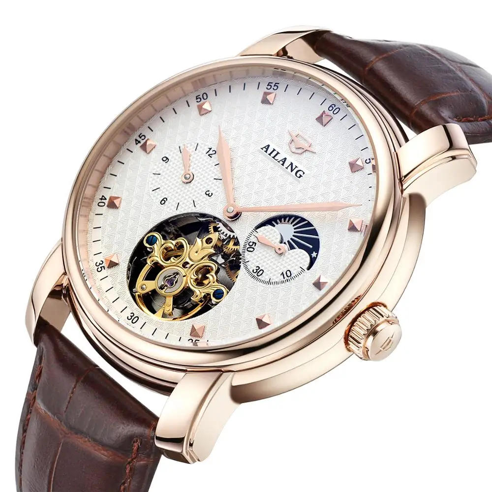 

AI LANG men watch fully automatic mechanical waterproof watch