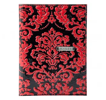 

МАКЕЙ бумажник водителя ручная работа 100% натуральная кожа BV 5 .1 VT-RD красный цвет