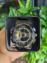 SKMEI-reloj Digital para hombre, resistente al agua, de pulsera Dual, LED, con alarma, cronógrafo, 1688