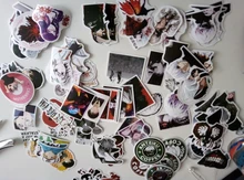 10/30/50/100 Uds Japón Anime Tokyo Ghoul pegatinas de grafiti para el ordenador portátil del cuaderno Ordenador de monopatín equipaje Etiqueta de personajes animados etiqueta engomada