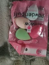 Esponja de maquillaje 4 unids/pack belleza maquillaje fundación de Puff conjunto seco y húmedo esponja Puff de polvo para cara líquido fundación crema