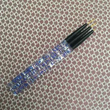 Pincel para manicura, delineador de líneas de dibujo fino, acrílico, pinceles para Gel UV, herramientas de Gel, 7/9/11mm, novedad, 3 uds.