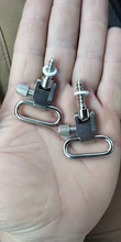 Sling Swivel Strap-Ring Hunting-Accessories Silver Quick-Detachable Metal White Steel