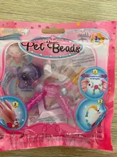 Uds divertido creativo DIY encanto pulseras trucos de magia Super brotando sorpresa chica magia brazalete de perro regalo