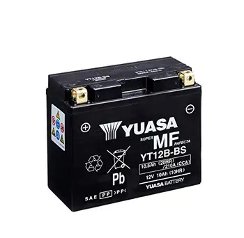 

Yuasa YT12B-BS(WC) maintenance-free battery 12v 10Ah, battery terminals, 12v motorcycle battery, motorcycle battery, 12v, motorcycle battery, battery